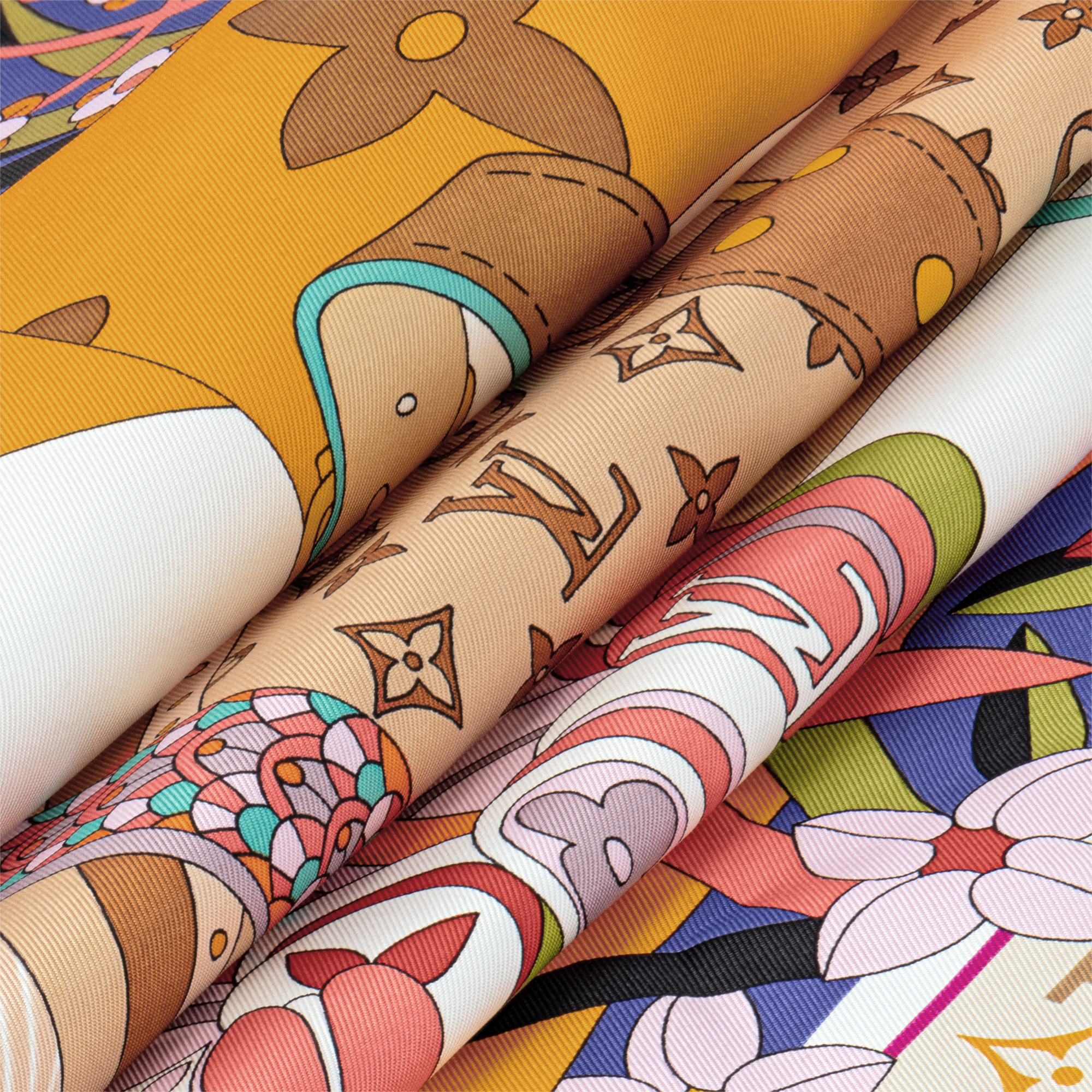 新品　LOUIS VUITTON バンドーピクニック Picnic Square 90 . - Luxury Accessories - M96463 Orange | LOUIS